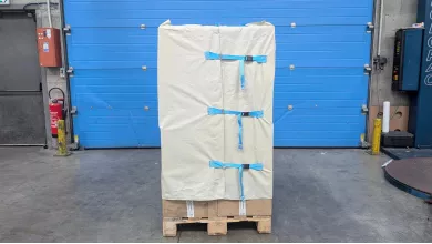 Housse réutilisable pour palettes : L'alternative durable au film étirable